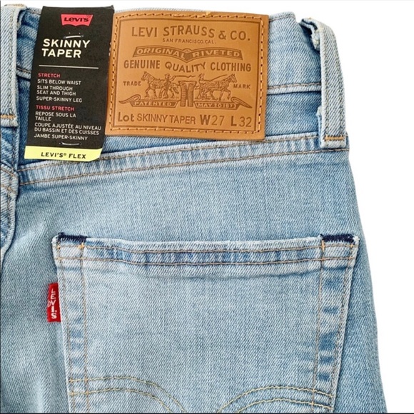 Levi’s taper skinny jeans. - Picture 5 of 9